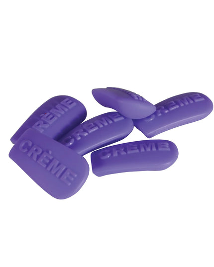 Vòng Nhận Diện Nội Dung Bình Đựng Service Ideas Chữ Nổi (CRÈME) Màu Tím (10-00209-005)