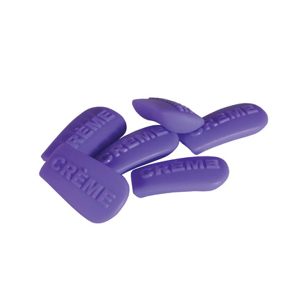 Vòng Nhận Diện Nội Dung Bình Đựng Service Ideas Chữ Nổi (CRÈME) Màu Tím (10-00209-005)