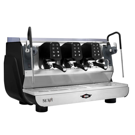 WEGA | Commercial 3-Group Espresso Machine – 2 Steam Wands & Hot Water – Touchscreen