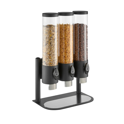 WMF | Basic Cereal Dispenser with Automatic CloseUp Lid – Dishwasher-Safe - Cromargan Stainless Steel & PMMA