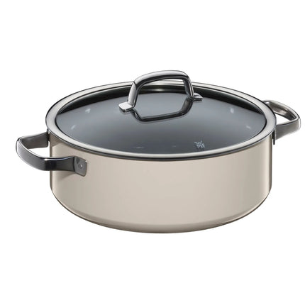 WMF | Fusiontec Mineral - Frying pot - Ø 280 mm - incl. glass lid - Macadamia