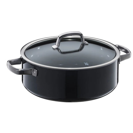 WMF | Fusiontec Mineral - Frying pot - Ø 280mm - incl. glass lid - Black