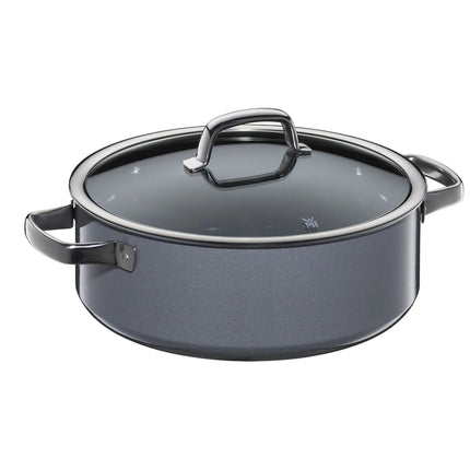WMF | Fusiontec Mineral - Frying pot - Ø 280mm - incl. glass lid - Platinum