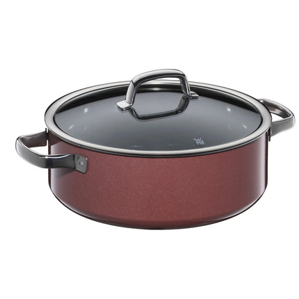 WMF | Fusiontec Mineral - Frying pot - Ø 280mm - incl. glass lid - Rose Quartz