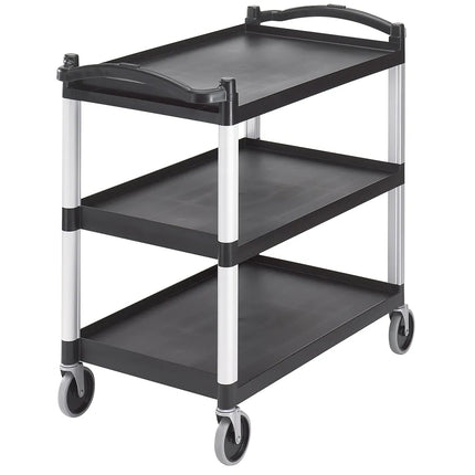 Xe Đẩy Phục Vụ Cambro BC340KD110 3 Tầng Polymer Tải Trọng 181.41 kg Thành Cao
