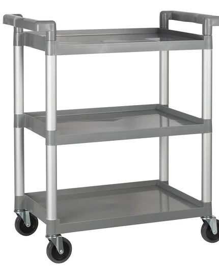 Xe Đẩy Phục Vụ Winco UC-2415G 3 Tầng Nhựa Tải Trọng 149.66 kg Thành Cao