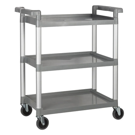 Xe Đẩy Phục Vụ Winco UC-2415G 3 Tầng Nhựa Tải Trọng 149.66 kg Thành Cao
