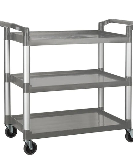 Xe Đẩy Phục Vụ Winco UC-3019G 3 Tầng Nhựa Tải Trọng 181.41 kg Thành Cao