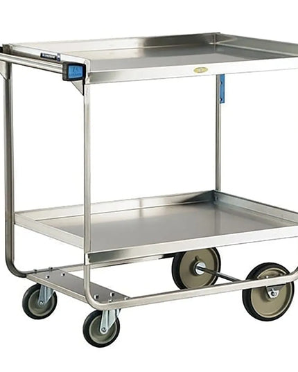 Xe Đẩy Tiện Ích Inox 2 Tầng Lakeside 543 Tải Trọng 317.46 kg, Gờ Nâng