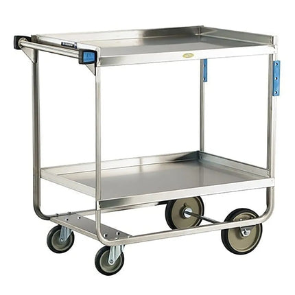Xe Đẩy Tiện Ích Inox 2 Tầng Lakeside 543 Tải Trọng 317.46 kg, Gờ Nâng