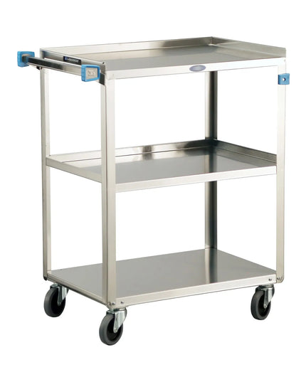 Xe Đẩy Tiện Ích Inox 3 Tầng Lakeside 311 Tải Trọng 136.05 kg, Gờ Cao