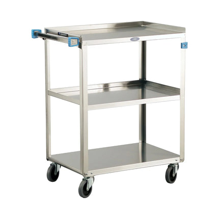 Xe Đẩy Tiện Ích Inox 3 Tầng Lakeside 311 Tải Trọng 136.05 kg, Gờ Cao