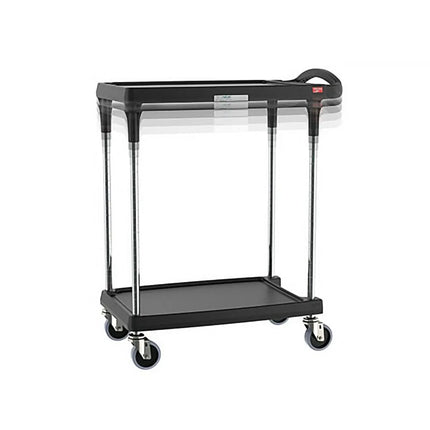Xe Đẩy Tiện Ích Polymer 2 Tầng Metro MY1627-24BL-PL Tải Trọng 136.05 kg, Gờ Marine