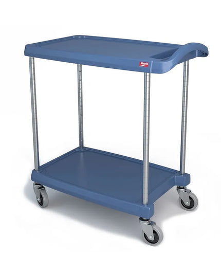 Xe Đẩy Tiện Ích Polymer 2 Tầng Metro MY1627-24BU Tải Trọng 136.05 kg, Gờ Marine