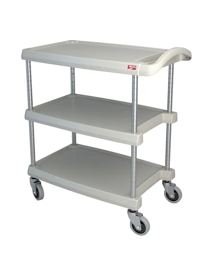 Xe Đẩy Tiện Ích Polymer 3 Tầng Metro MY1627-34G Tải Trọng 181.41 kg, Gờ Marine