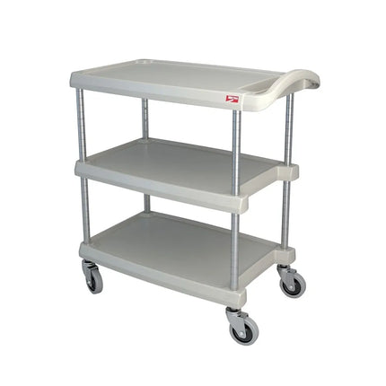 Xe Đẩy Tiện Ích Polymer 3 Tầng Metro MY1627-34G Tải Trọng 181.41 kg, Gờ Marine