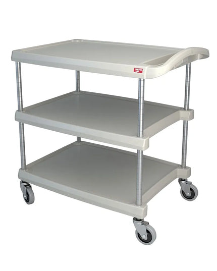 Xe Đẩy Tiện Ích Polymer 3 Tầng Metro MY2030-34G Tải Trọng 181.41 kg, Gờ Marine