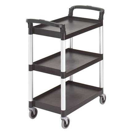 Xe Đẩy Tiện Ích Polymer Cambro BC331KD110 3 Tầng Tải Trọng 136.05 kg Thành Cao