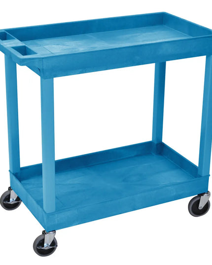Xe Đẩy Tiện Ích Polymer Luxor 2 Tầng Tải Trọng 181.41 kg Thành Cao EC11-BU