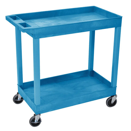 Xe Đẩy Tiện Ích Polymer Luxor 2 Tầng Tải Trọng 181.41 kg Thành Cao EC11-BU