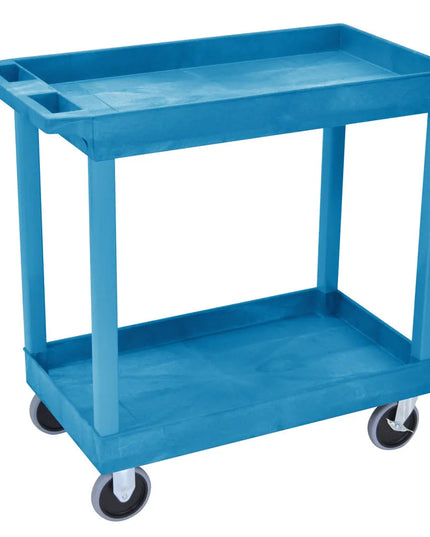 Xe Đẩy Tiện Ích Polymer Luxor 2 Tầng Tải Trọng 226.76 kg Thành Cao EC11HD-BU
