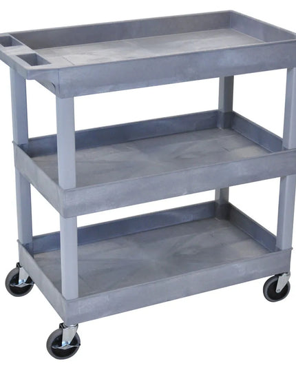 Xe Đẩy Tiện Ích Polymer Luxor 3 Tầng Tải Trọng 181.41 kg Thành Cao EC111-G