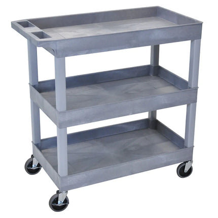 Xe Đẩy Tiện Ích Polymer Luxor 3 Tầng Tải Trọng 181.41 kg Thành Cao EC111-G