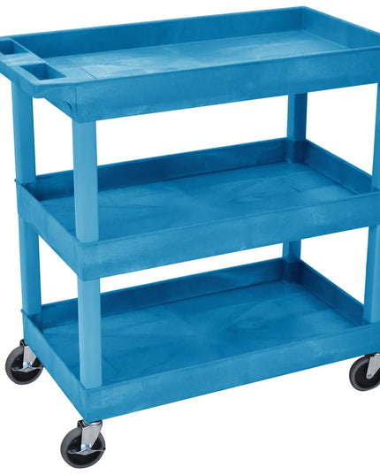 Xe Đẩy Tiện Ích Polymer Luxor 3 Tầng Tải Trọng 181.41 kg Thành Cao EC111-BU