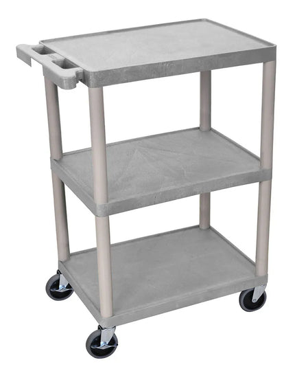 Xe Đẩy Tiện Ích Polymer Luxor 3 Tầng Tải Trọng 181.41 kg Thành Cao HE34-G