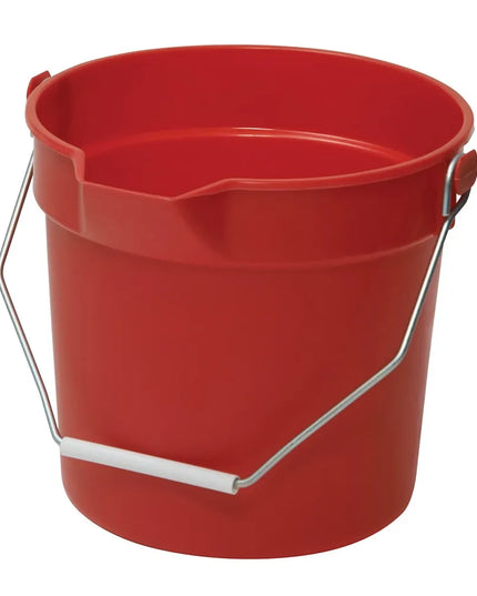 Xô Đa Năng Winco UPP-10R 9.5 lít Có Vòi Rót - Nhựa, Đỏ