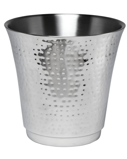 Xô Đựng Rượu Vang Hai Lớp American Metalcraft HMWB 21.9 cm - Thép Không Gỉ, Hoàn Thiện Búa