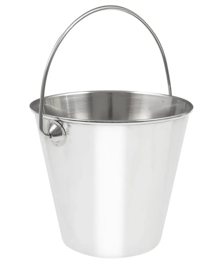 Xô Phục Vụ Tròn Mini American Metalcraft SSP43 Có Tay Cầm 946 ml - 12.7 cm x 11.7 cm, Inox