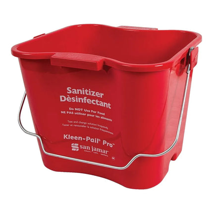 Xô Vệ Sinh San Jamar KPP256RD Kleen-Pail® Pro™ 7.6 lít - Nhựa, Đỏ