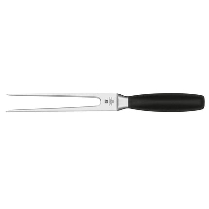 ZWILLING | Four Star Carving Fork – Black handle - FRIODUR ice-hardened
