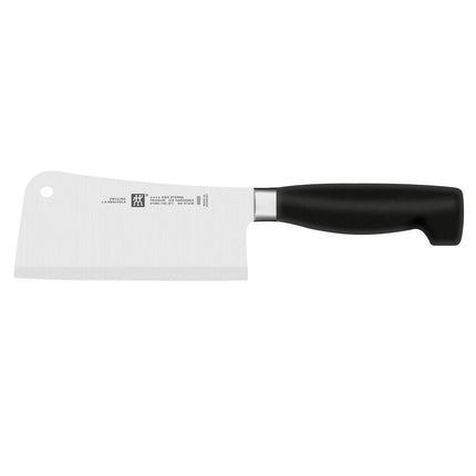 ZWILLING | Four Star Chopping Knife (Cleaver) – 15 cm blade - ideal for ribs, chop racks, lamb & rabbit - FRIODUR ice-hardened