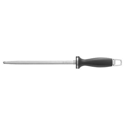 ZWILLING | Knife Sharpening Steel – 260 mm - Hard‑Chrome Stainless Steel - Grooved - 62 HRC
