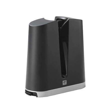 ZWILLING | V-Edge Knife Sharpener – Adjustable Angle Guides - Ceramic Rods - Black