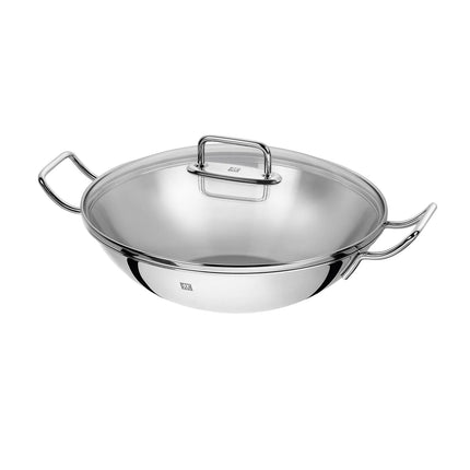 ZWILLING| Wok Pan – Ø 32 cm - Stainless Steel - Uncoated - Induction Ready - 2 Handles - No Lid