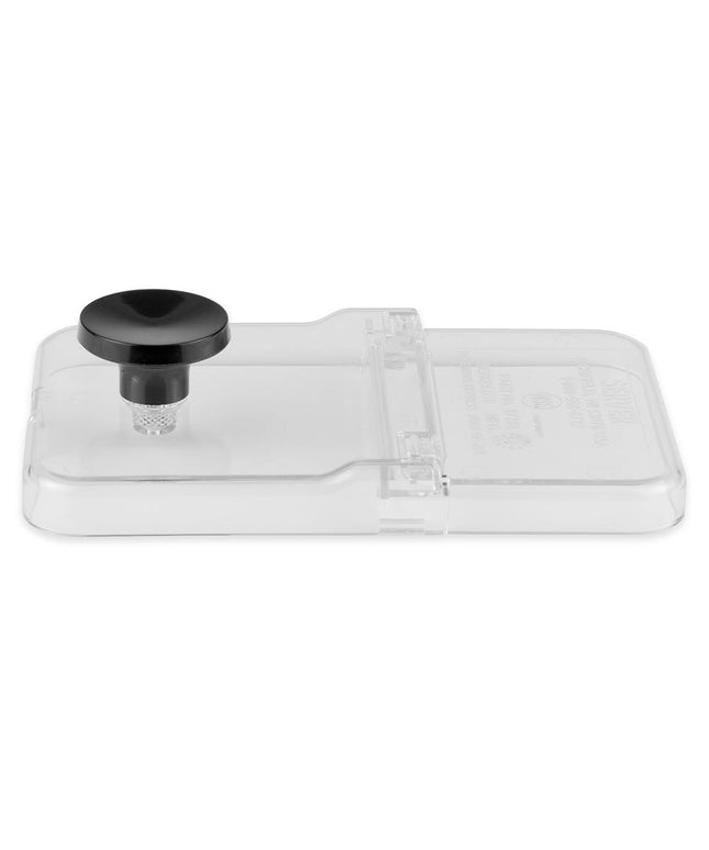 Nắp Bản Lề Server Cho Hũ Cỡ 1/9, Nhựa Trong (87253)