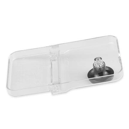 Nắp Bản Lề Server Cho Hũ Cỡ 1/9, Nhựa Trong (87253)