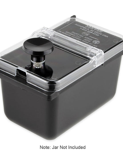 Nắp Bản Lề Server Cho Hũ Cỡ 1/9, Nhựa Trong (87253)