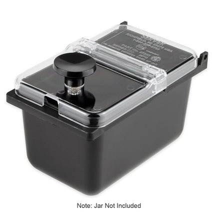 Nắp Bản Lề Server Cho Hũ Cỡ 1/9, Nhựa Trong (87253)