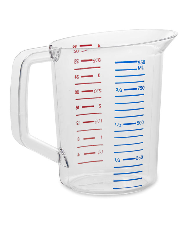 Cốc Đong Rubbermaid FG321600CLR 946 ml Poly Trong Suốt