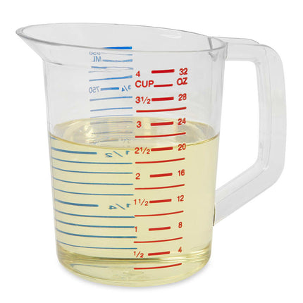 Cốc Đong Rubbermaid FG321600CLR 946 ml Poly Trong Suốt