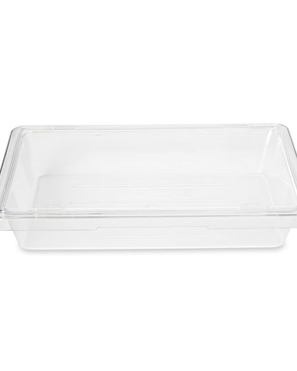 Rubbermaid FG330700CLR Hộp Bảo Quản Thực Phẩm 7.6 lít - 18x12x3 1/5.1 cm Trong Suốt Poly