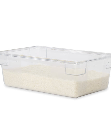 Rubbermaid FG330900CLR Hộp Bảo Quản Thực Phẩm 3 1/7.6 lít - 18x12x15.2 cm Poly Trong Suốt