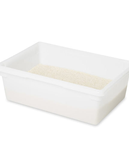 Rubbermaid FG350000WHT Hộp Thực Phẩm/Tote 12 1/7.6 lít - 26x18x22.9 cm Poly Trắng