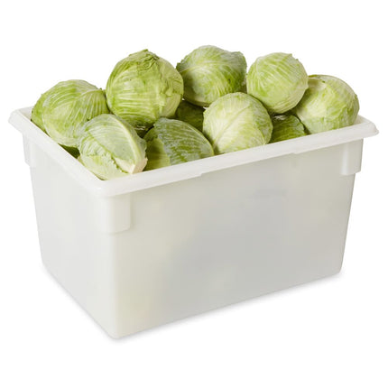 Rubbermaid FG350100WHT Hộp Bảo Quản Thực Phẩm 21 1/7.6 lít - 26x18x38.1 cm Poly Trắng