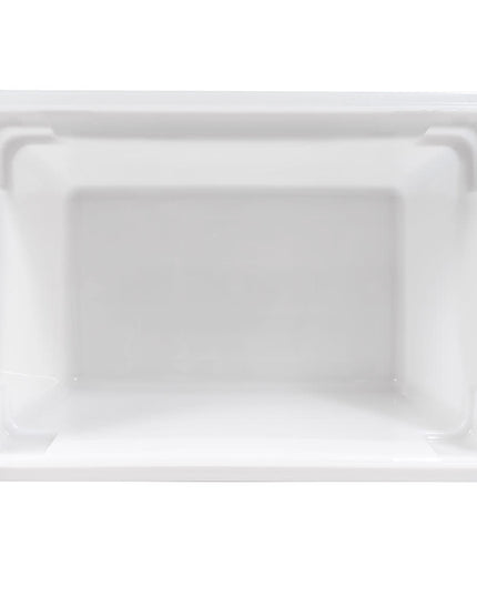 Rubbermaid FG350400WHT Hộp Thực Phẩm/Tote 18.9 lít - 18x12x22.9 cm Poly Trắng