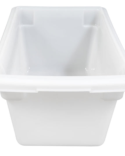 Rubbermaid FG350400WHT Hộp Thực Phẩm/Tote 18.9 lít - 18x12x22.9 cm Poly Trắng